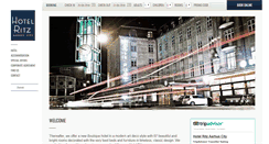 Desktop Screenshot of hotelritz-aarhus.com